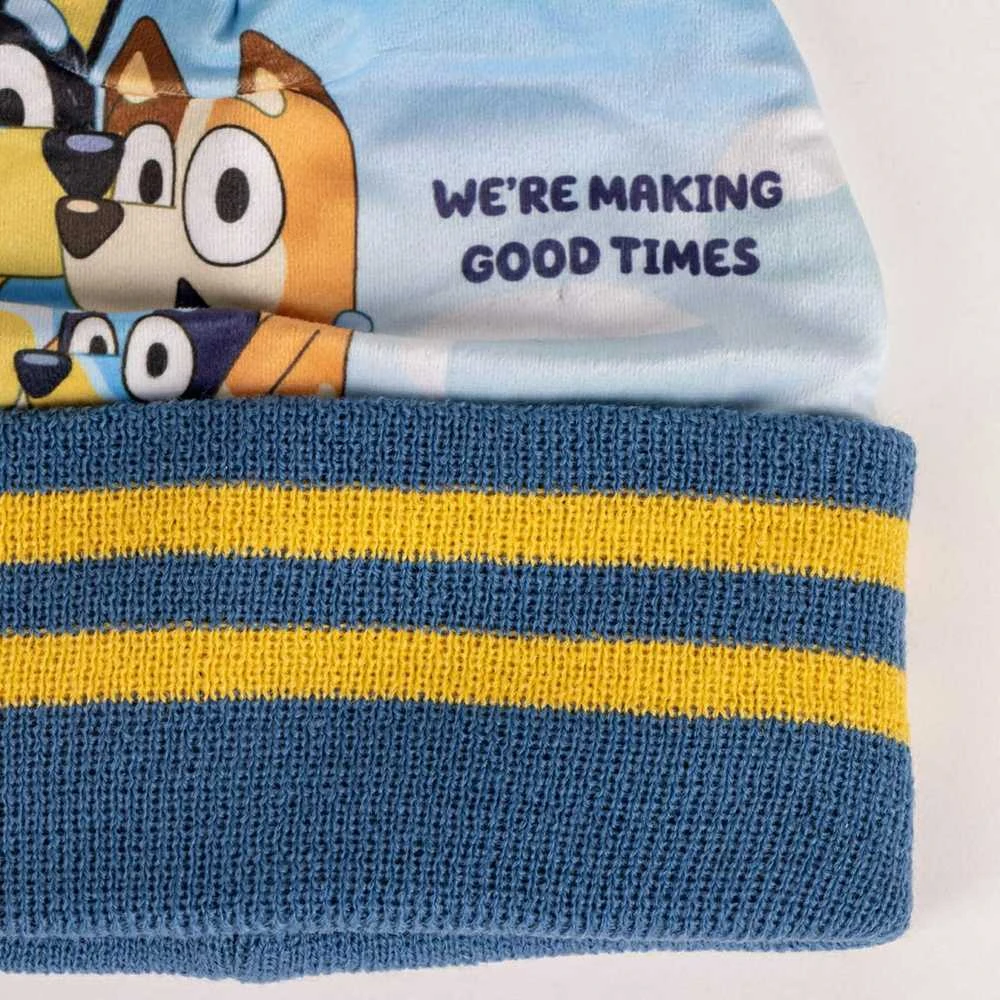 CERDÁ Bluey Boy žieminis kepurės ir pirštinių komplektas