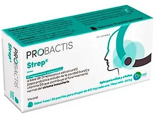 Biotical Health Botical Health Probactis Strep 30 čiulpiamųjų tablečių