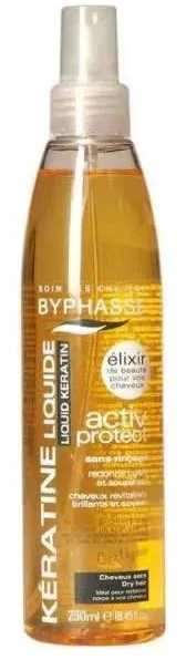 "Byphasse Liquid Keratin Activ Protect" apsaugo sausus plaukus 250ml