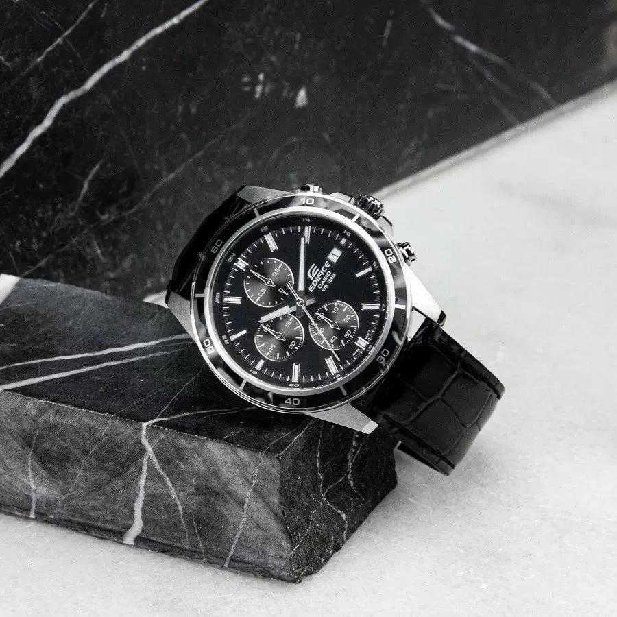 CASIO EDIFICE VYRIŠKAS LAIKRODIS Chronografas EFR-526L-1AV + BOX