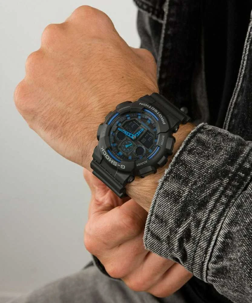 VYRIŠKAS LAIKRODIS CASIO G-SHOCK GA-100-1A2ER (zd135b)