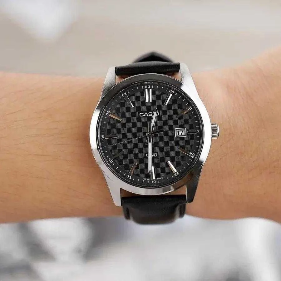 Laikrodis vyrams CASIO MTP-VD03L-1A + dėžutė