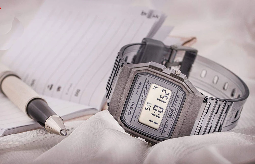 Unisex laikrodis „Casio Retro Vintage F-91WS-8DF(zd648d)“