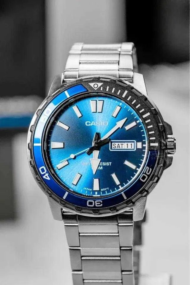 Vyriškas laikrodis Casio MTD-125D-2A1 + BOX