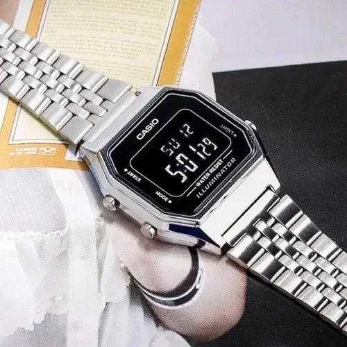 Laikrodis DAMSKI CASIO LA680WA-1B (zd631c)
