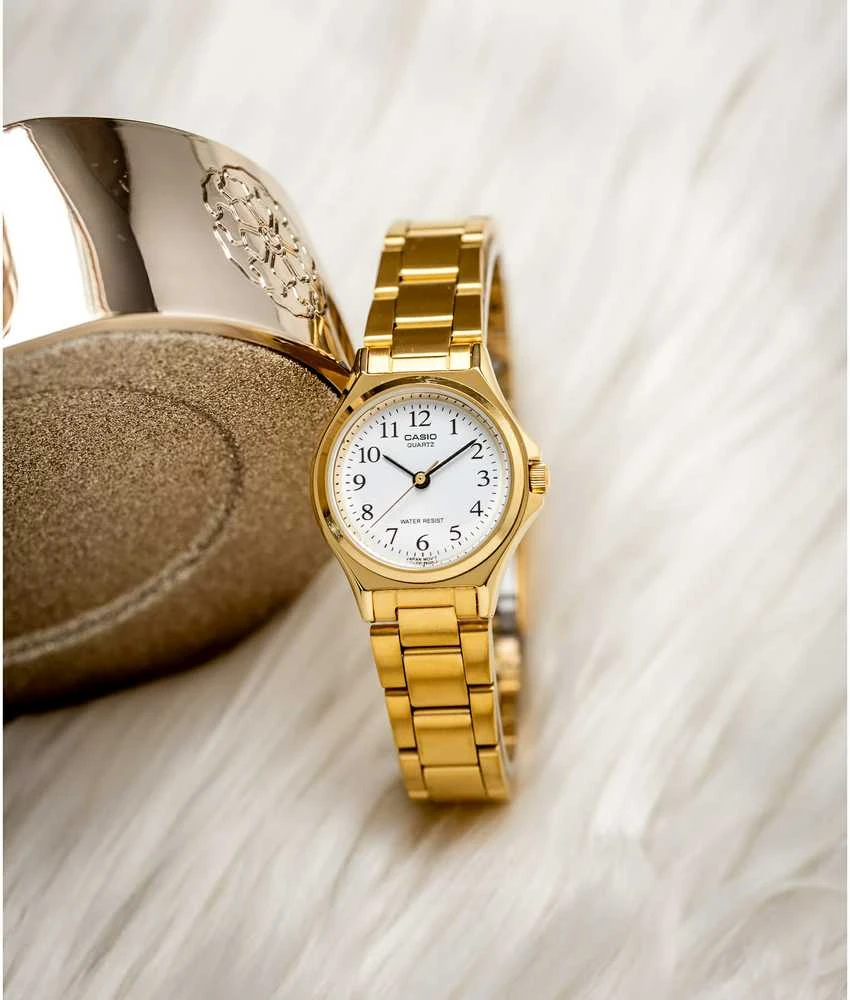 CASIO LTP-1130N-7BRDF moteriškas laikrodis (zd592a) + dėžutė
