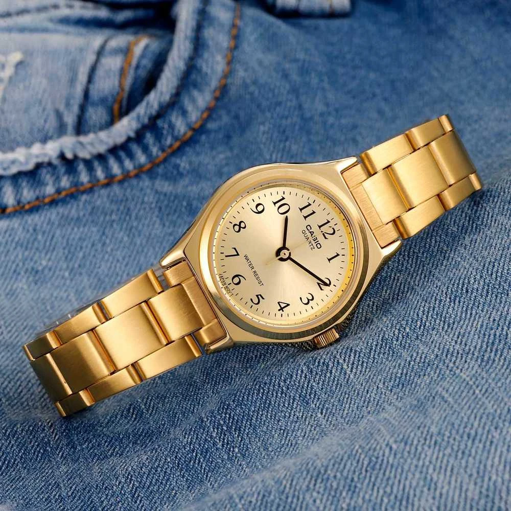 CASIO LTP-1130N-9B moteriškas laikrodis (zd592b) + dėžutė
