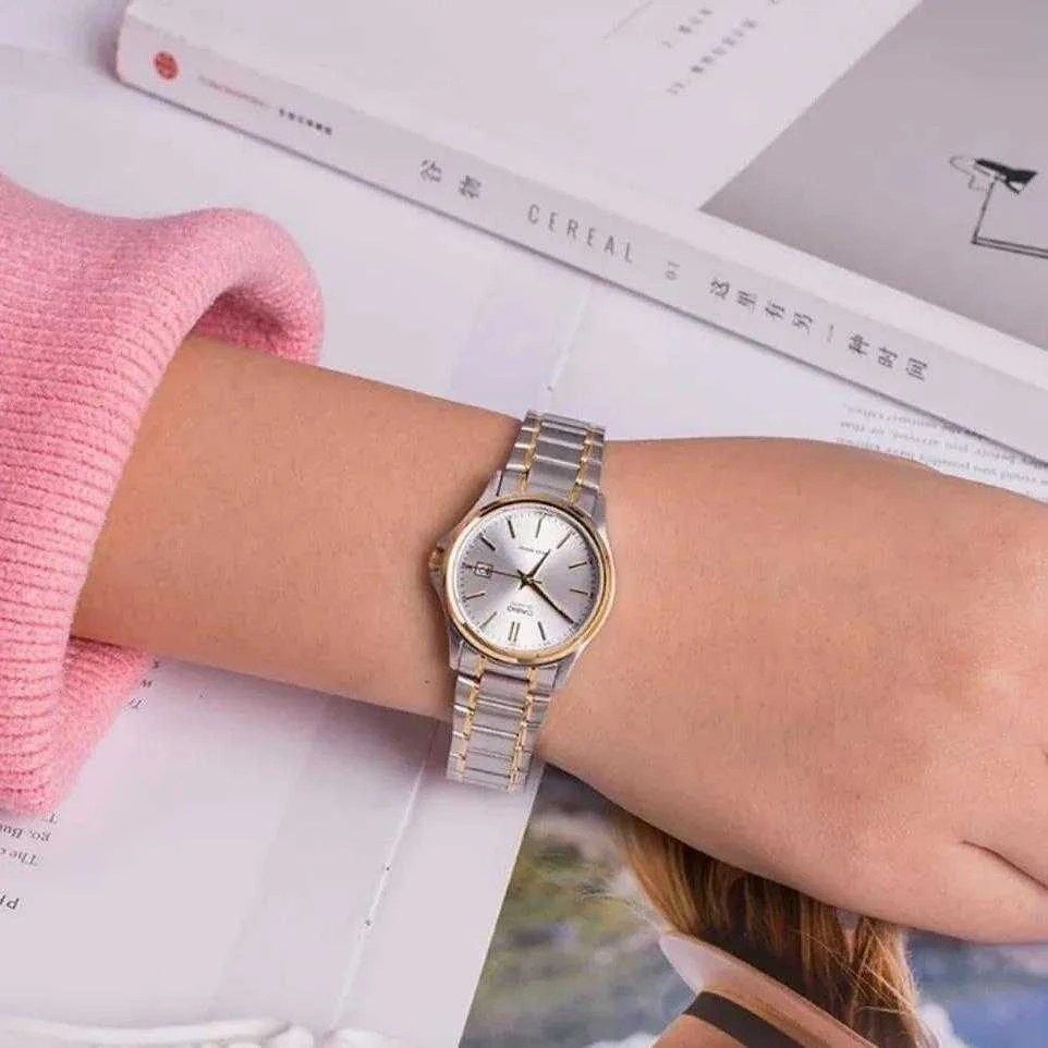 CASIO LTP-1183G-7A MOTERINIS LAIKRODIS (zd516c) + DĖŽUTĖ