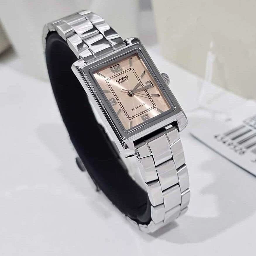 CASIO MOTERIS LAIKRODIS LTP-1234DD-4A + DĖŽĖ