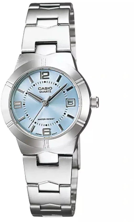 CASIO MOTERIŠKAS LAIKRODIS LTP-1241D-2A + DĖŽUTĖ