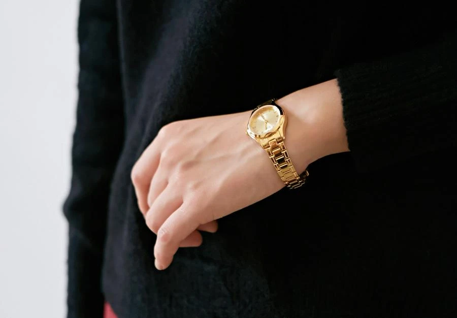 CASIO LTP-1275G-9A moteriškas laikrodis (zd580c) + dėžutė
