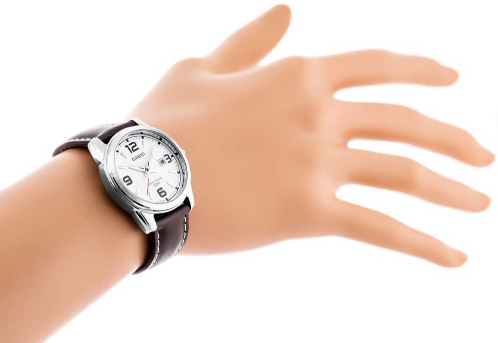 CASIO Moteriškas laikrodis LTP-1314L 7AV - MIYOTA mechanizmas, odinis dirželis