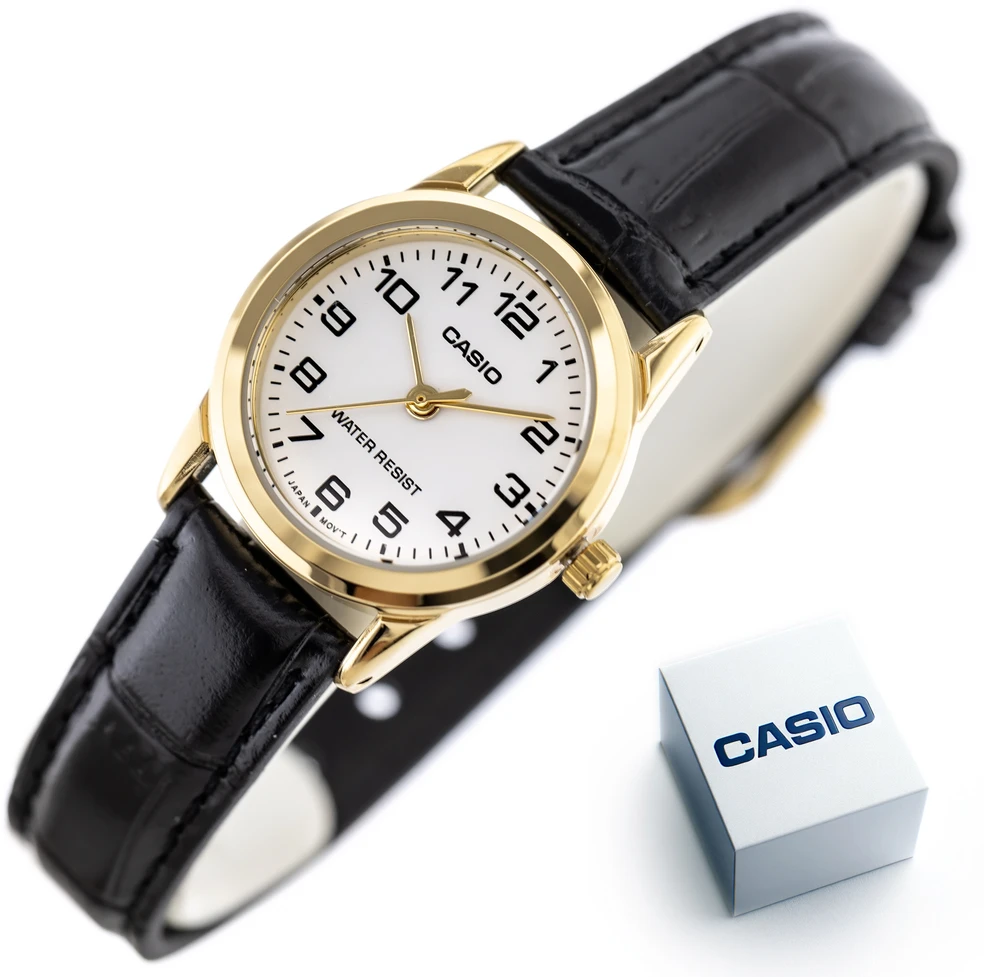 Moteriškas laikrodis CASIO LTP-V001GL-7B + BOX