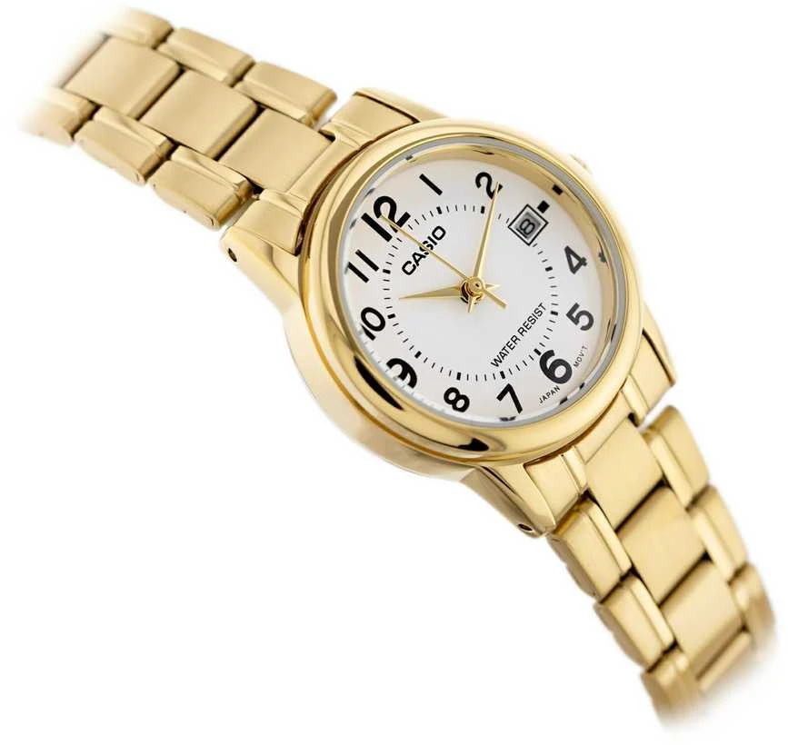 Laikrodis CASIO LTP-V002G-7B WOMEN S WATCH (zd587f) + BOX