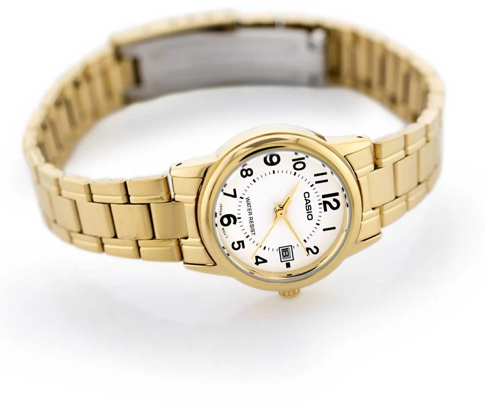 Laikrodis CASIO LTP-V002G-7B WOMEN S WATCH (zd587f) + BOX