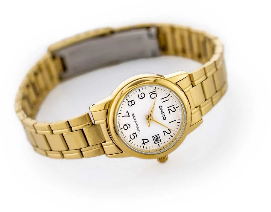 Laikrodis CASIO LTP-V002G-7B2UDF WOMEN'S WATCH (zd587g) + BOX