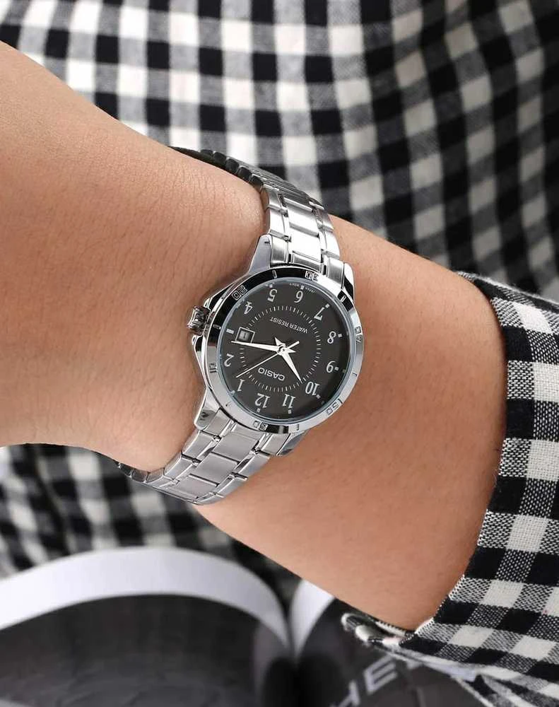 CASIO LTP-V004D-1BUDF moteriškas laikrodis (zd568a) + dėžutė