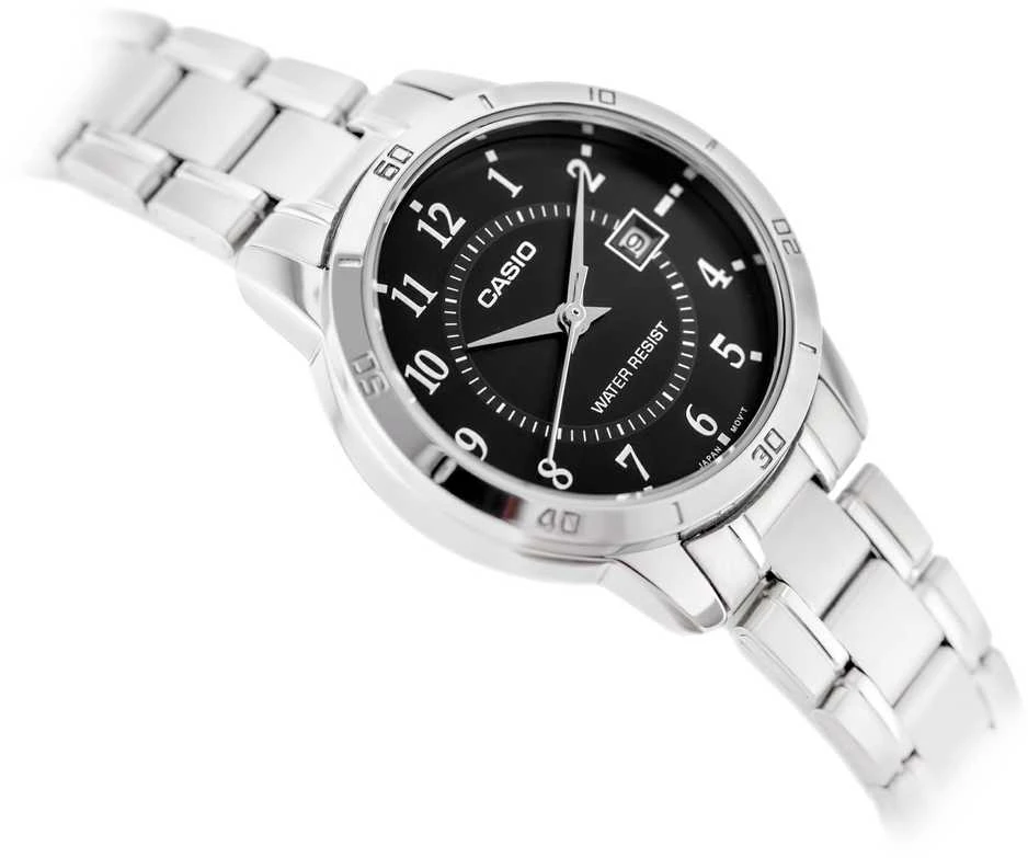 CASIO LTP-V004D-1BUDF moteriškas laikrodis (zd568a) + dėžutė