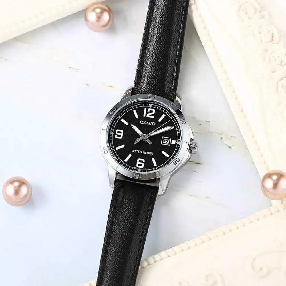 Laikrodis Damski Casio LTP-V004L-1B (zd569f) + BOX