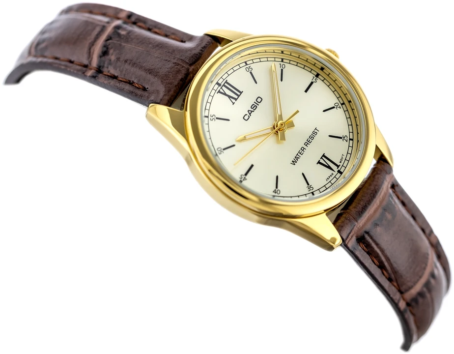 Casio Kolekcinis moteriškas laikrodis LTP-V005GL-9BUDF (zd582k) + DĖŽUTĖ