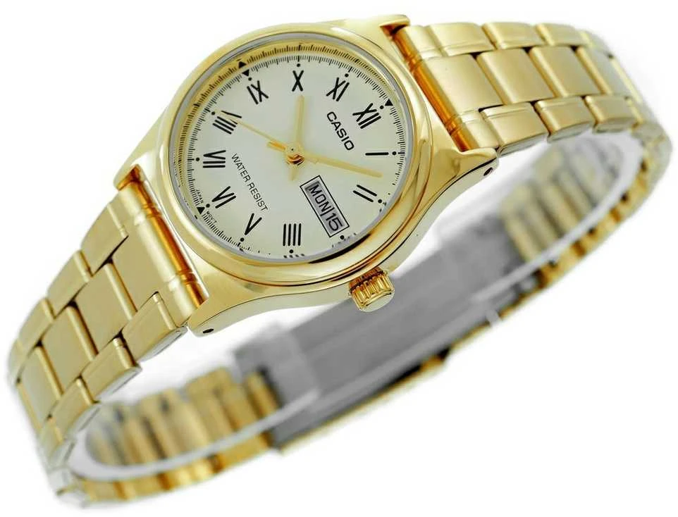 CASIO LTP-V006G-9BUDF moteriškas laikrodis (zd585a) + dėžutė