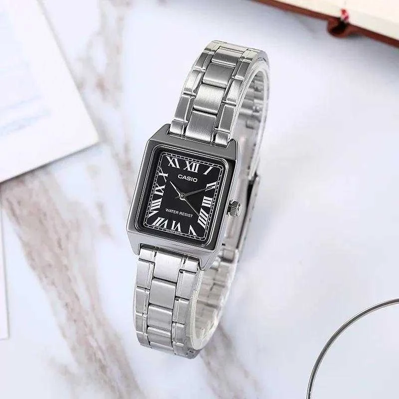 CASIO LTP-V007D-1B moteriškas laikrodis + dėžutė (zd639a)