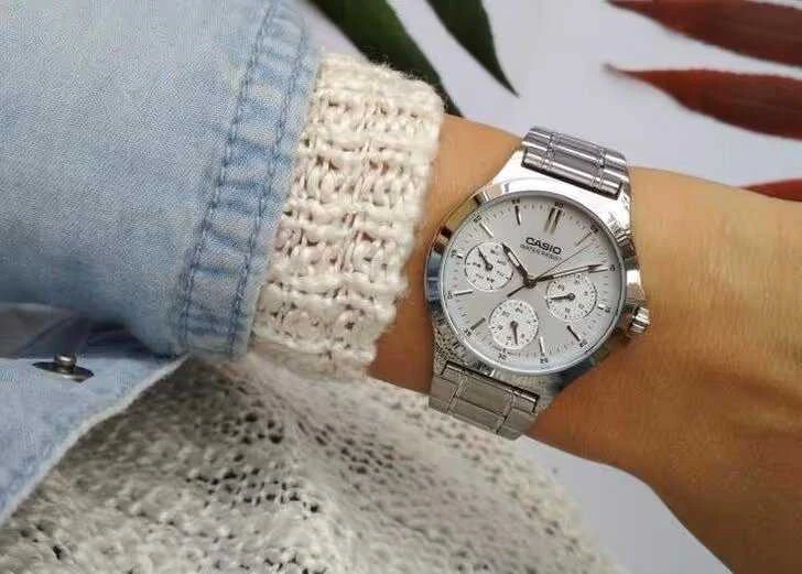 Moteriškas laikrodis CASIO LTP-V300D-7A (zd566a) + BOX