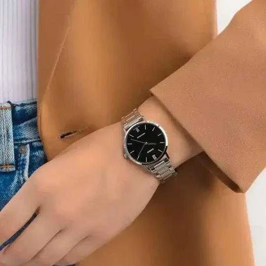 Laikrodis moterims CASIO LTP-VT01D-1B KLASYKA + dėžutė