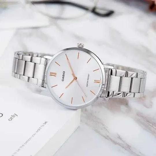Laikrodis CASIO LTP-VT01D-7B WOMEN'S WATCH + BOX (zd613e)