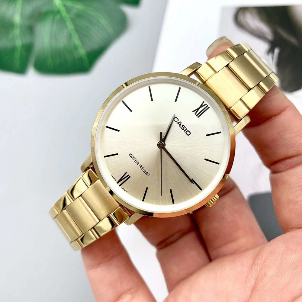 Moteriškas laikrodis CASIO LTP-VT01G-9B + BOX (zd613h)