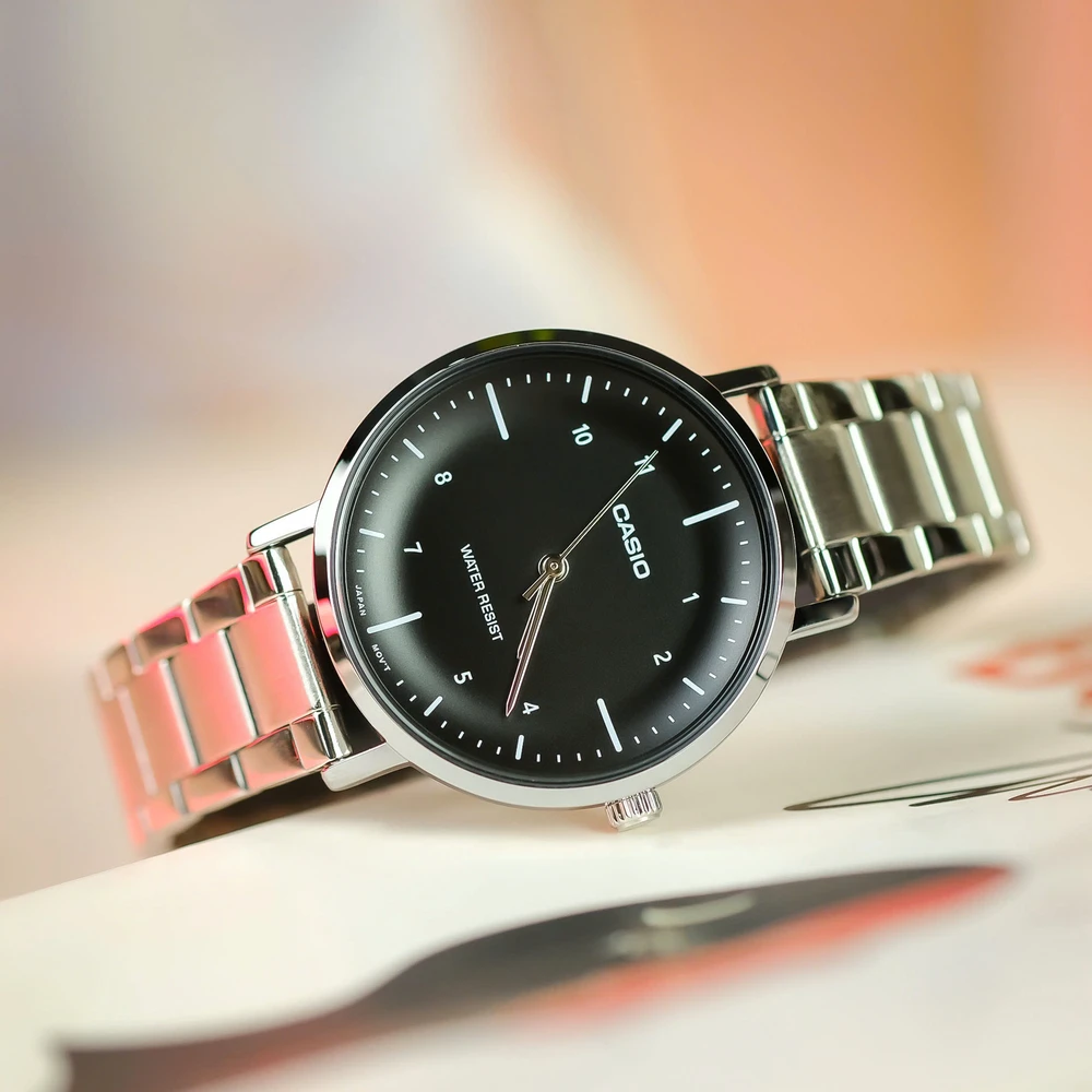 Moteriškas laikrodis CASIO LTP-VT03D-1B (zd661a) + BOX