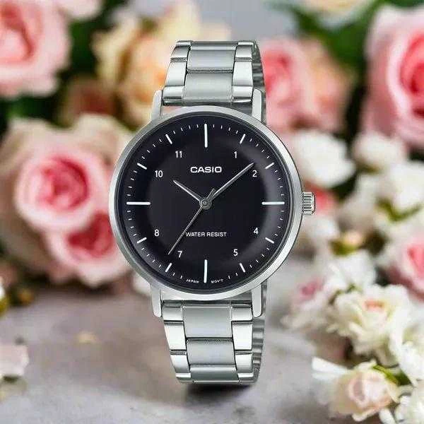 Moteriškas laikrodis CASIO LTP-VT03D-1B (zd661a) + BOX