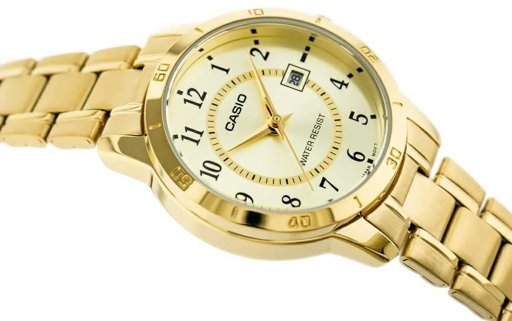 CASIO LTP-V004G-9B moteriškas laikrodis (zd568c) + dėžutė