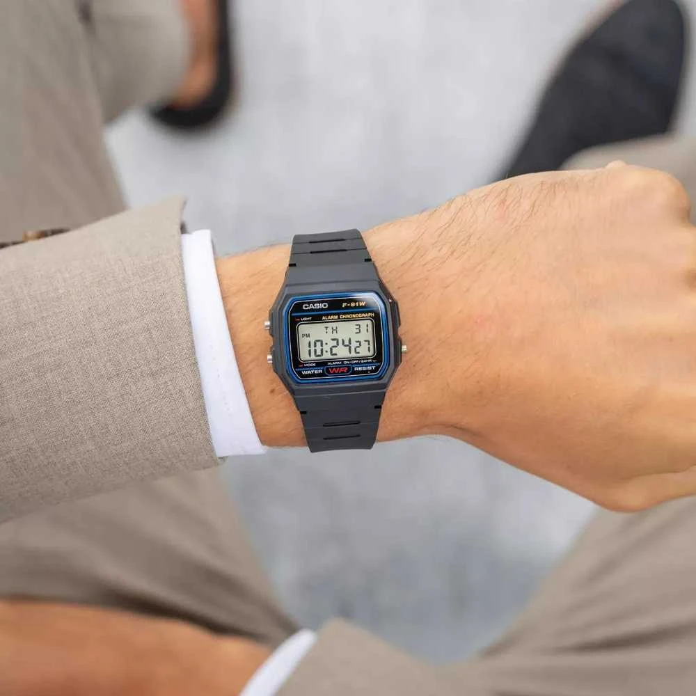 Laikrodis Casio F-91W-1YEG