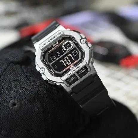 CASIO Sports WS-1400H-1B VYRIŠKAS LAIKRODIS + DĖŽĖ