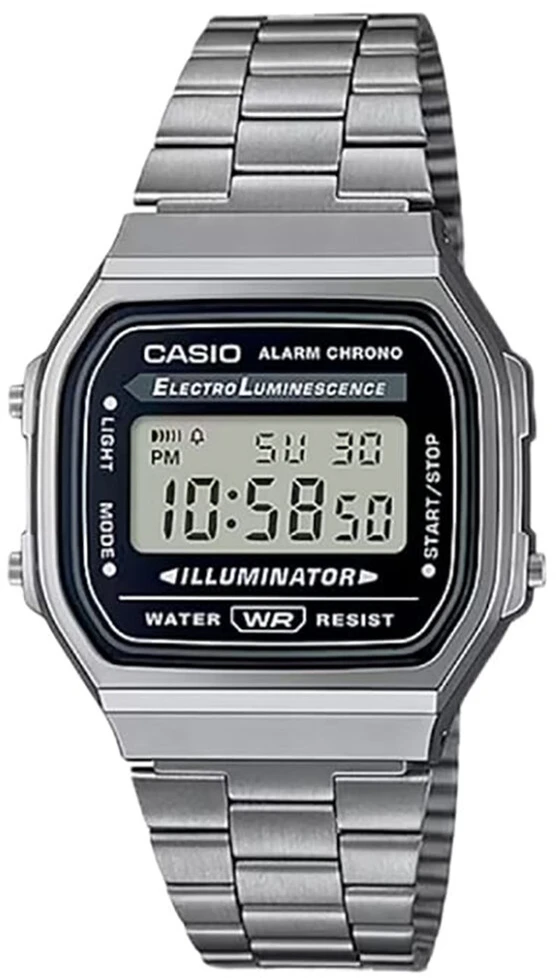Laikrodis vyrams CASIO A168WGG-1A (zd088e) - KLASYKA + BOX
