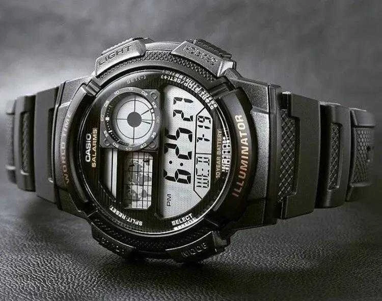 VYRIŠKAS LAIKRODIS CASIO AE-1000W 1AV (zd073a) - WORLD TIME