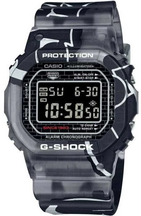 Casio vyriškas laikrodis DW-5000SS-1ER + dėžutė
