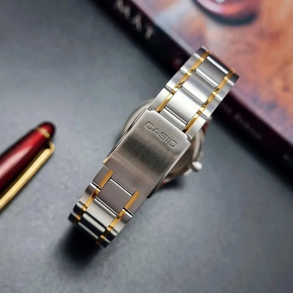 Vyriškas laikrodis CASIO MTP-1381G-1A (zd191d) + BOX