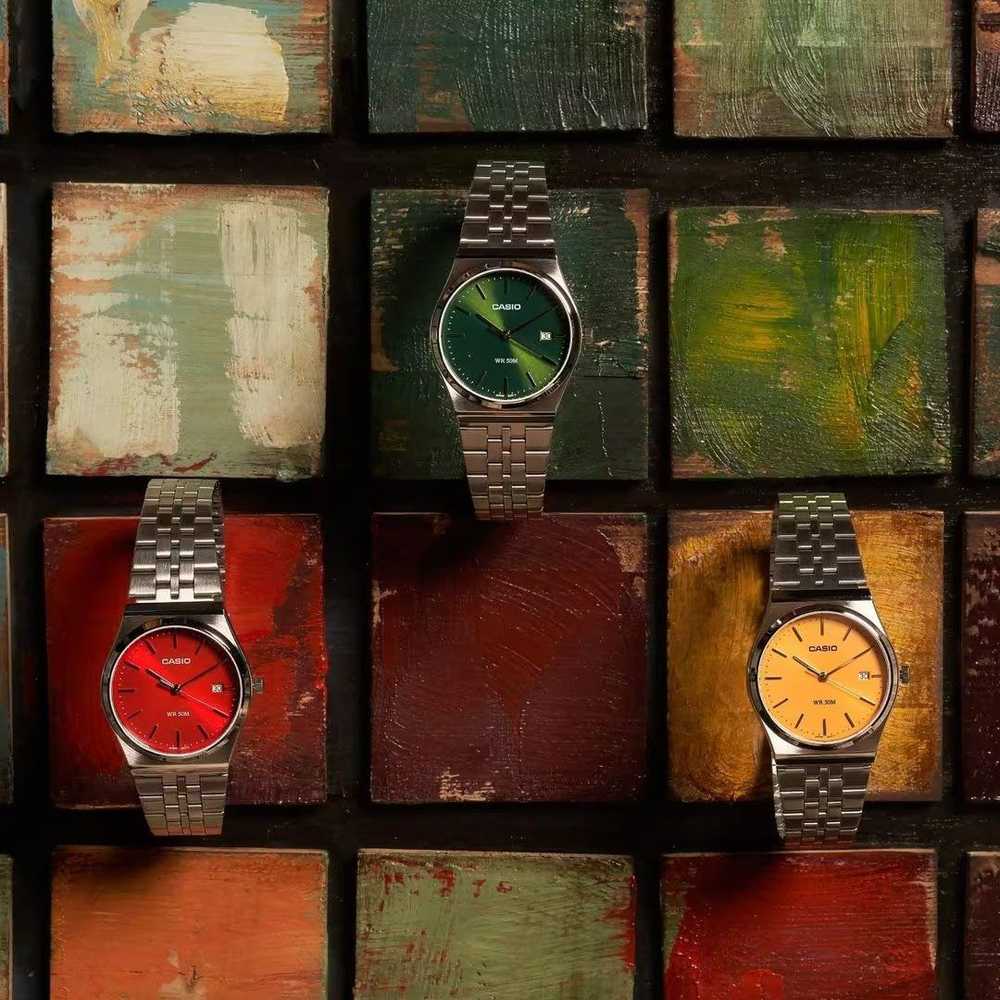 „Casio MTP-B145D-9A“ vyriškas laikrodis + BOX (zd230c)