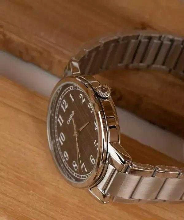 Laikrodis vyrams CASIO MTP-E145D-5B1 (zd196b) + dėžutė