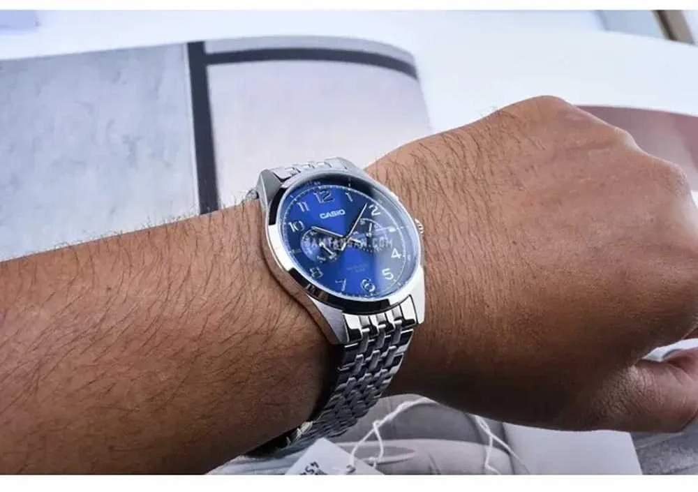 Laikrodis CASIO MTP-E340D-2A MEN'S WATCH (zd264b) + BOX