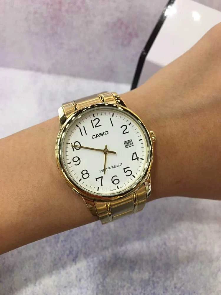 Laikrodis vyrams CASIO MTPV002G-7BUDF (zd103b) + dėžutė
