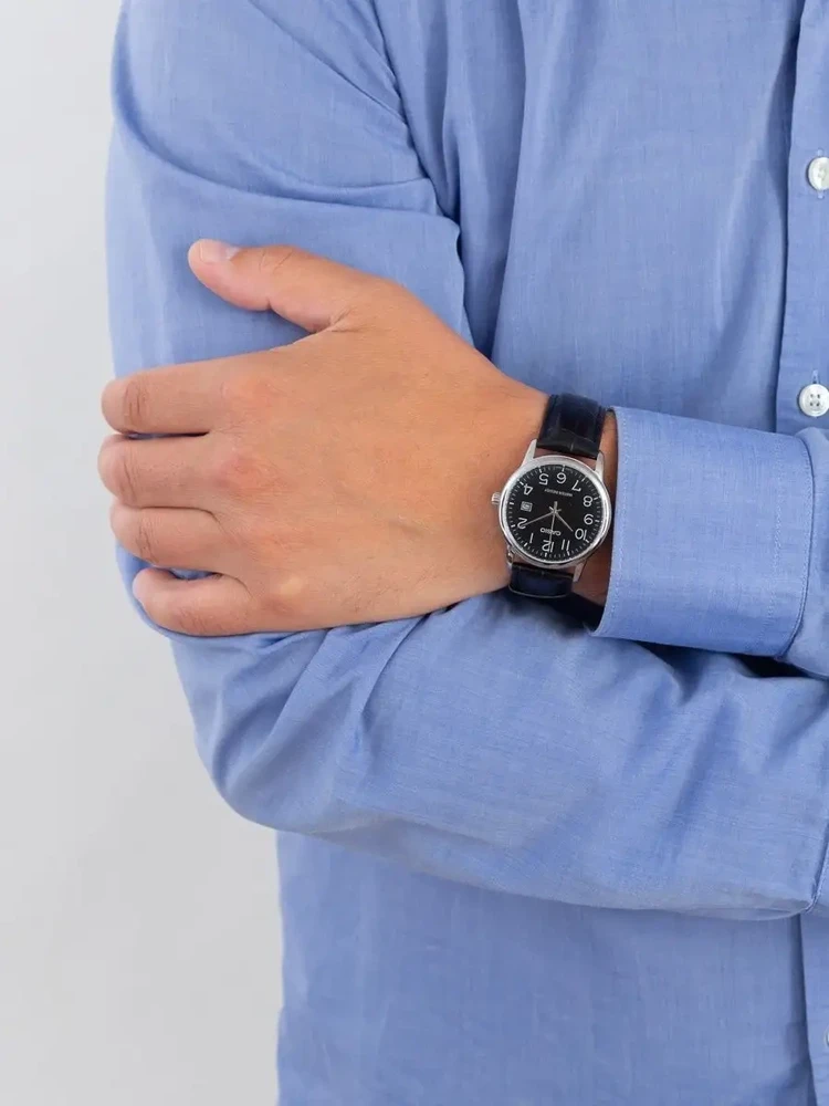 Laikrodis vyrams CASIO MTP-V002L-1BUDF (zd106c) + dėžutė