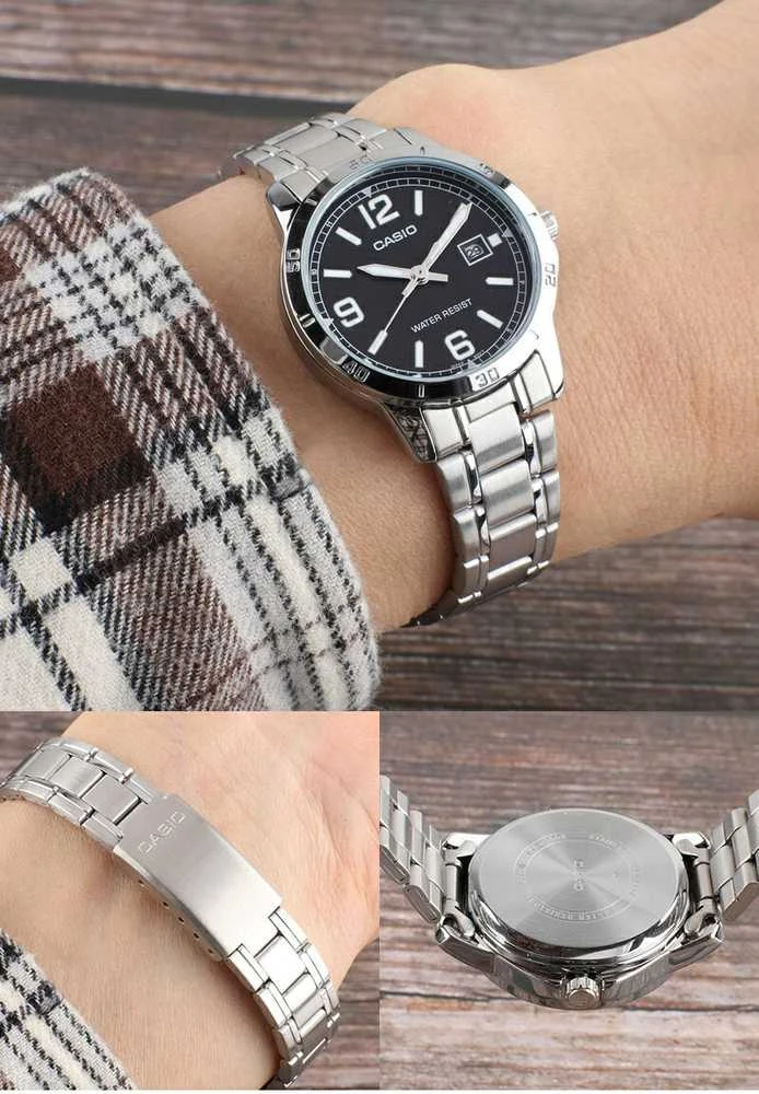 Laikrodis vyrams CASIO MTP-V004D-1B2 (zd047f) + BOX