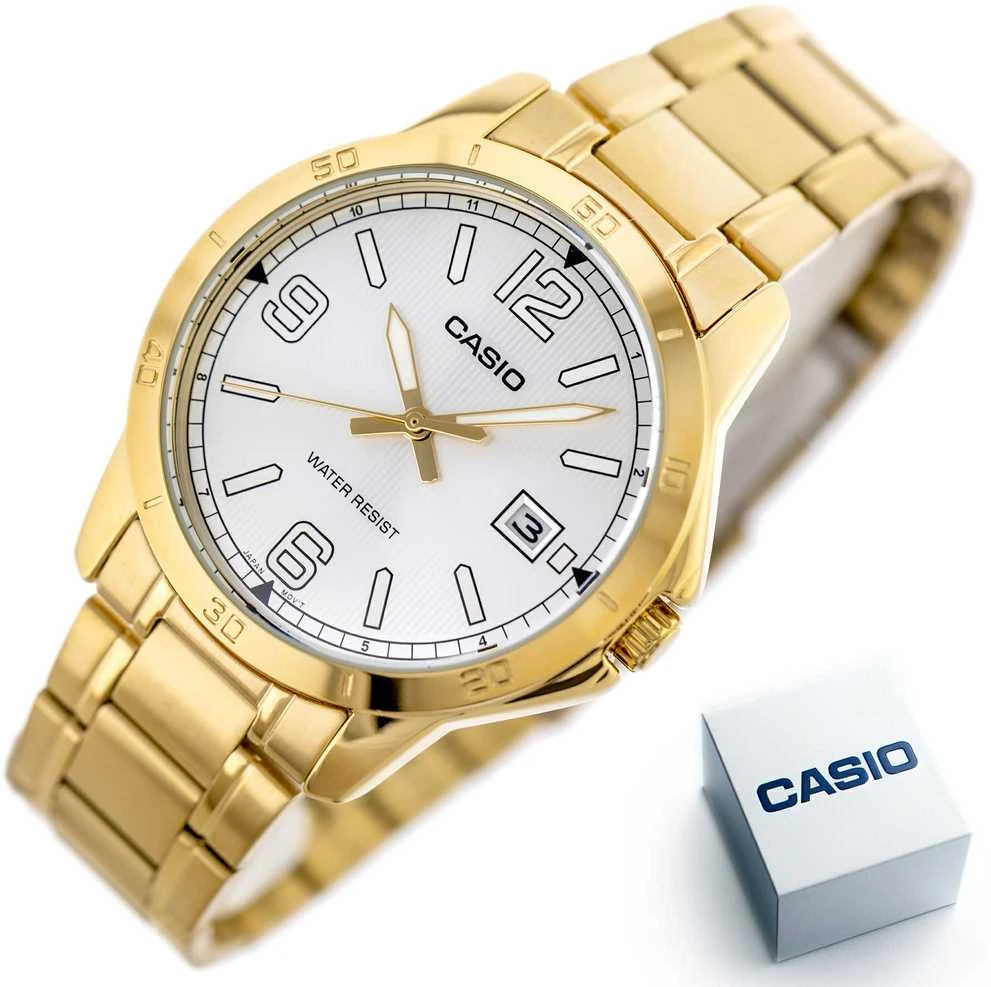 Laikrodis vyrams CASIO MTP-V004G-7B2UDF (zd047e) + dėžutė