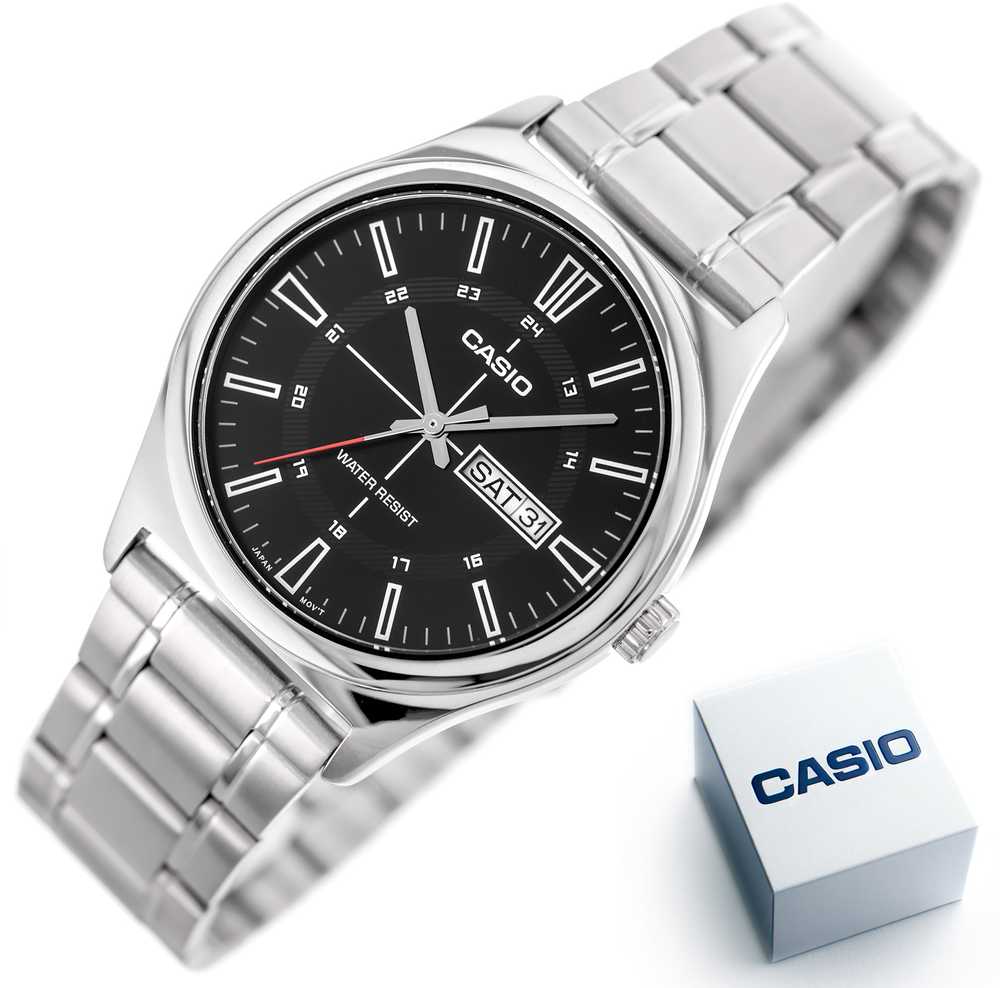 Casio vyriškas laikrodis MTP-V006D-1C + dėžutė