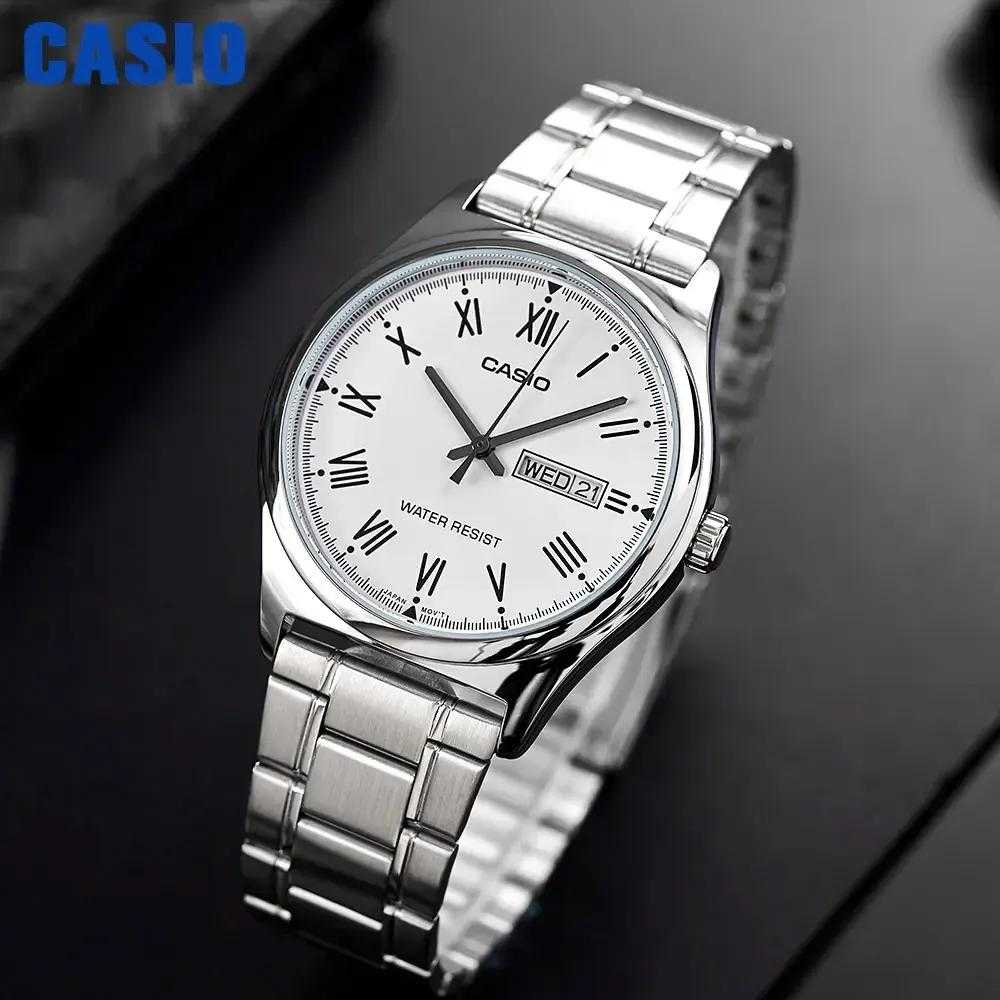 CASIO VYRIŠKAS LAIKRODIS MTP-V006D-7B (zd210j) + DĖŽUTĖ