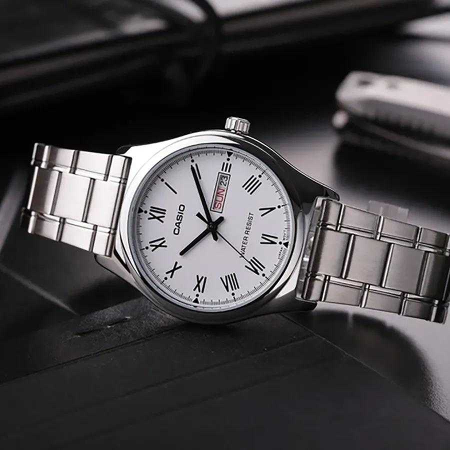 CASIO VYRIŠKAS LAIKRODIS MTP-V006D-7B (zd210j) + DĖŽUTĖ