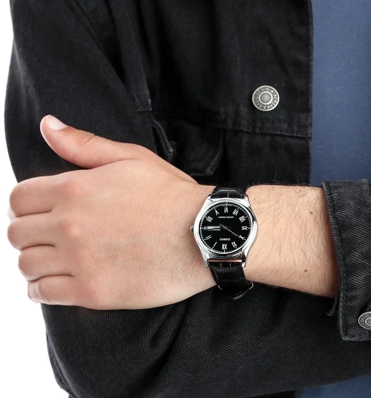CASIO MTP-V006L-1B VYRIŠKAS LAIKRODIS (zd210a) + DĖŽUTĖ